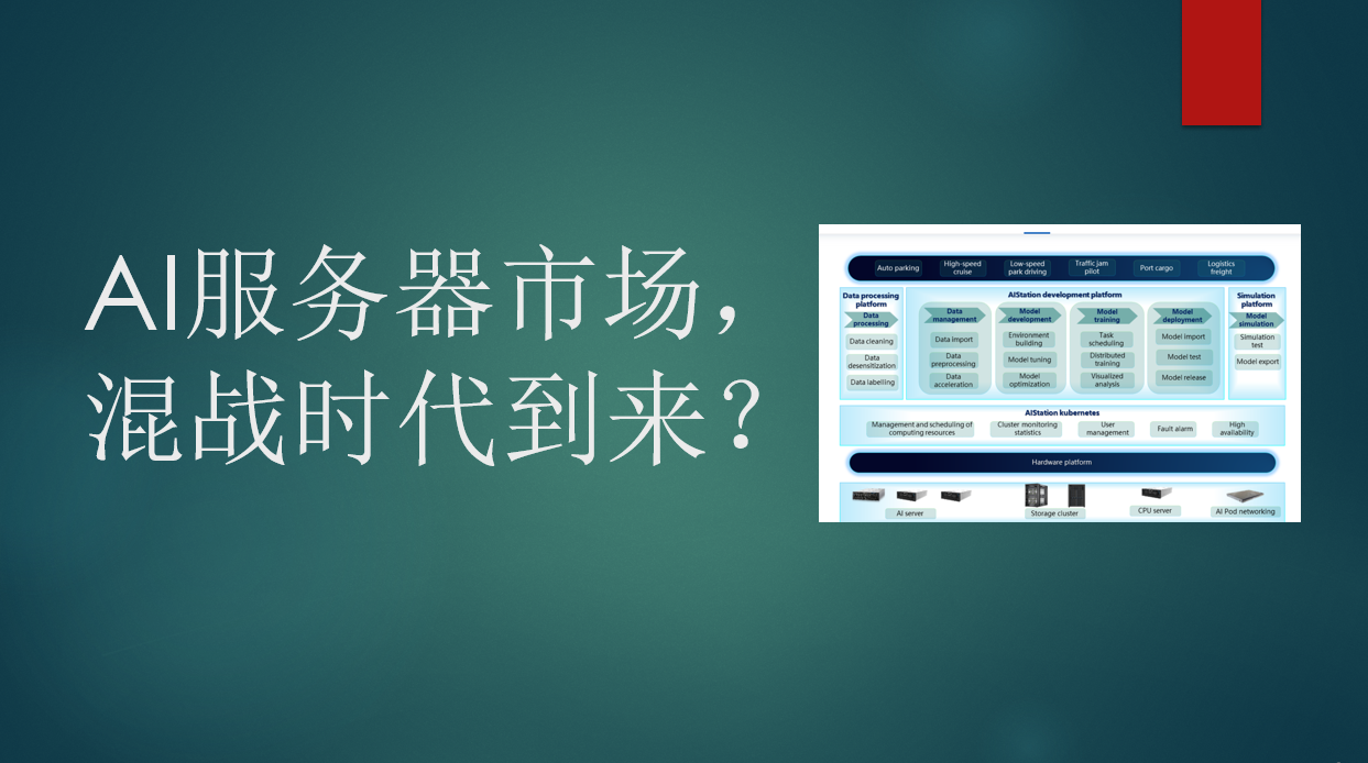 AI服务器升温，互联网厂商和运营商是大客户，混战时代到来？